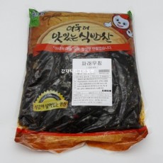 파래무침(4kg/국내산)