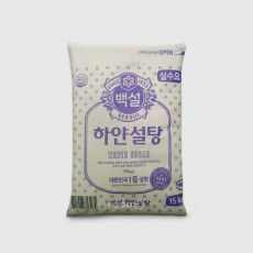 하얀설탕(백설/15kg) 과세(포함금액)