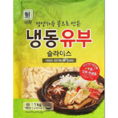 냉동 유부슬라이스(대림/1kg) 과세(포함금액)